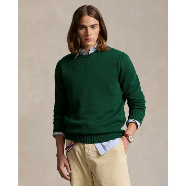 Cotton Crewneck Sweater