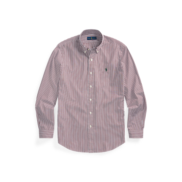 Custom Fit Striped Poplin Shirt Polo Ralph Lauren 1