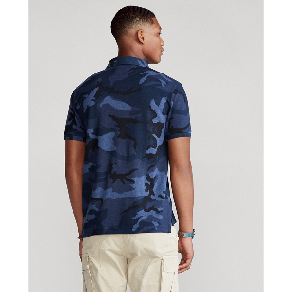 Blue Surplus Camo Custom Slim Fit Camo Mesh Polo Shirt Polo Ralph Lauren 5