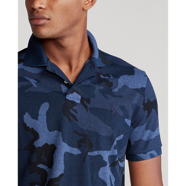【POLO RALPH LAUREN】CUSTOM SLIM FIT CAMO MESHポロシャツ Custom Slim Fit Camo Mesh Polo Shirt for Men | Ralph Lauren® GE
