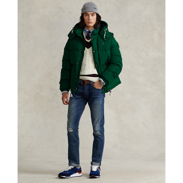 Parka Grn Water-Repellent Down Jacket Polo Ralph Lauren 4
