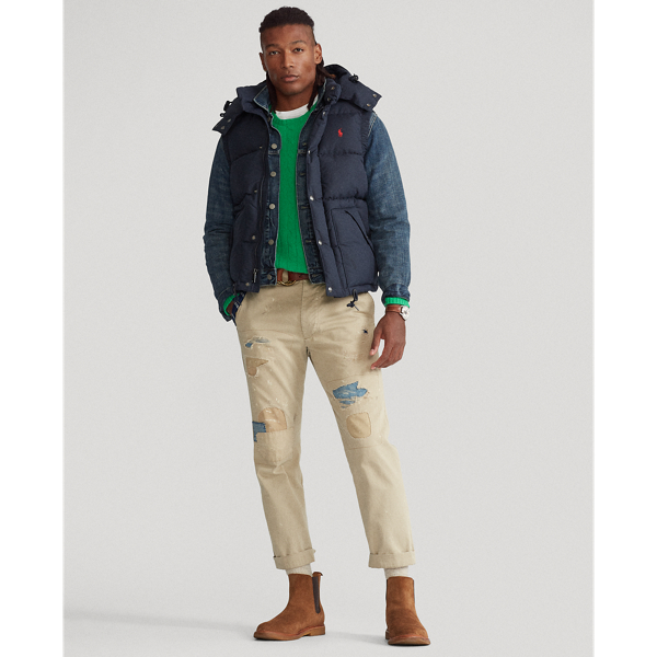 Collection Navy Water-Repellent Down Gilet Polo Ralph Lauren 4