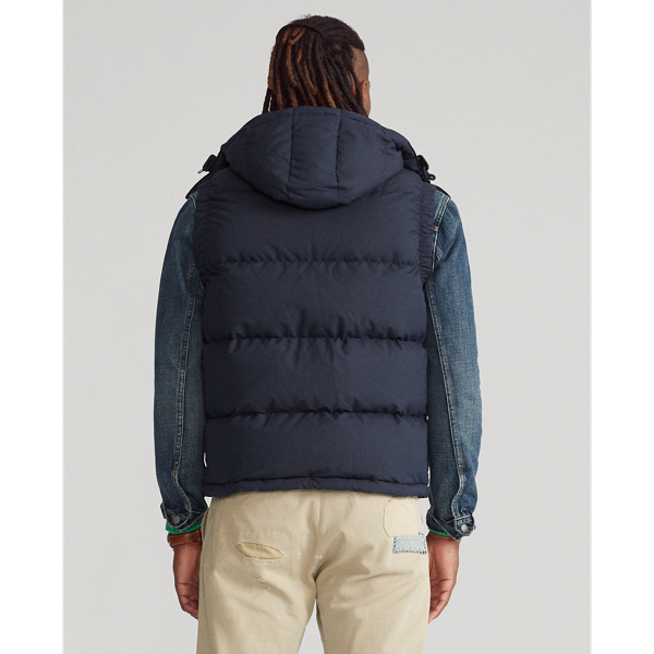 Collection Navy Water-Repellent Down Gilet Polo Ralph Lauren 5