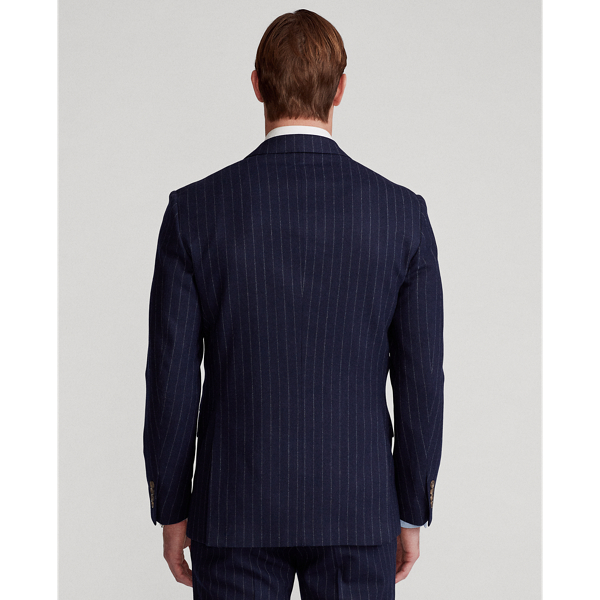 Navy/Cream Polo Striped Wool Suit Jacket Polo Ralph Lauren 5