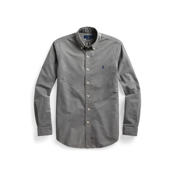 Camisa Oxford Custom Fit te&ntilde;ida Polo Ralph Lauren en 1