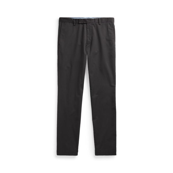 Stretch-Tailored-Slim-Fit Chinohose Polo Ralph Lauren in Pebble Black 2