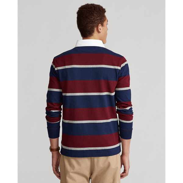 Classic Wine Multi The Iconic Rugby Shirt Polo Ralph Lauren 5