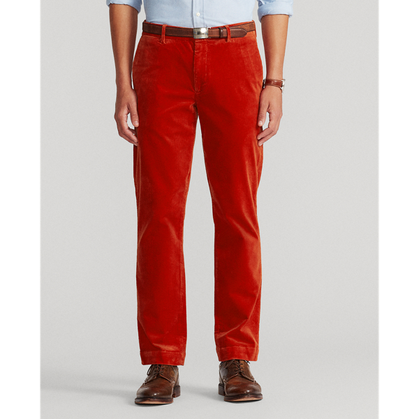 Stretch Straight Corduroy Pant Polo Ralph Lauren em Sportsman Orange 3