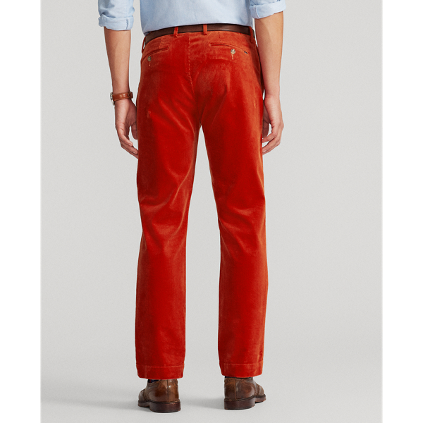 Stretch Straight Corduroy Pant Polo Ralph Lauren em Sportsman Orange 4