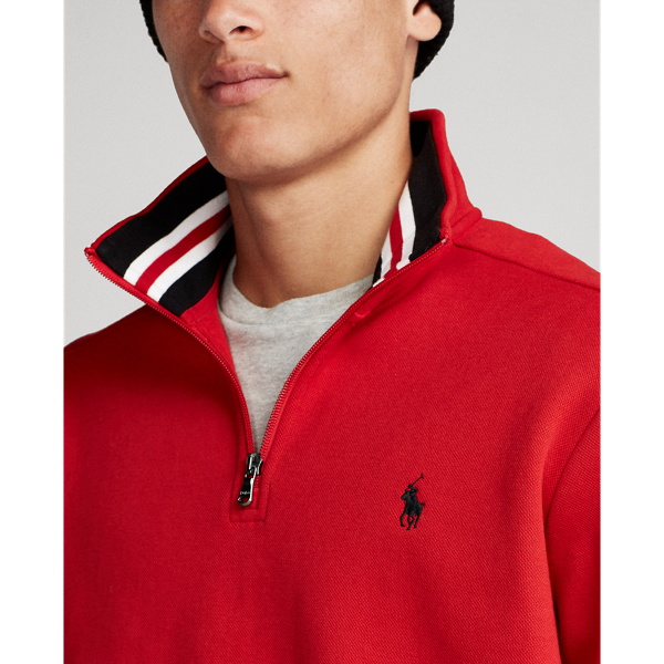 Ralph Red Double-Knit Sweatshirt Polo Ralph Lauren 5
