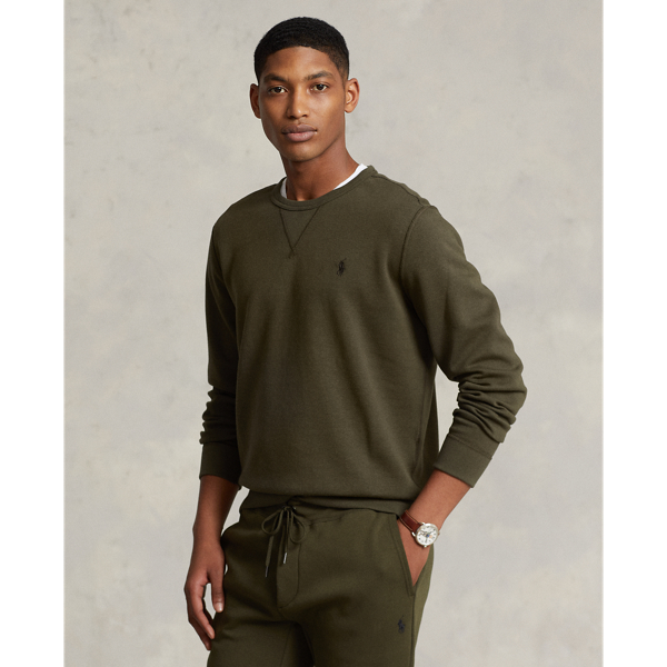 【送料&関税込】Polo Ralph Lauren Double Knit Crew Neck Swea Double-Knit Crewneck Sweatshirt for Men | Ralph Lauren® SA