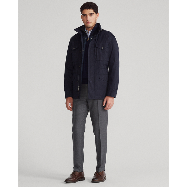 Collection Navy Field Jacket &amp; Detachable Liner Polo Ralph Lauren 4