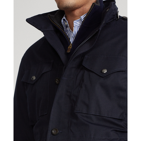 Collection Navy Field Jacket &amp; Detachable Liner Polo Ralph Lauren 6