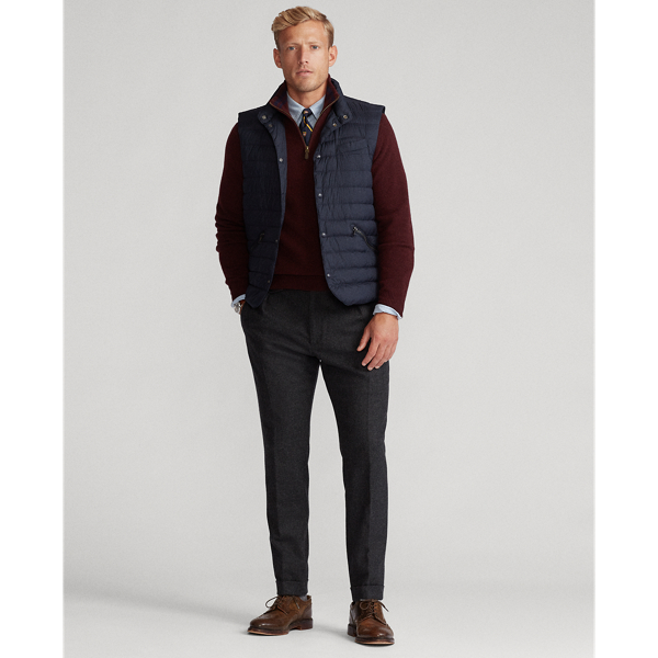 Collection Navy Water-Resistant Down Gilet Polo Ralph Lauren 4
