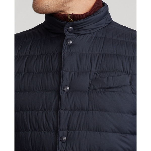 Collection Navy Water-Resistant Down Gilet Polo Ralph Lauren 6