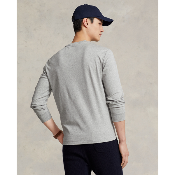 Weiches Custom-Slim-Fit T-Shirt Polo Ralph Lauren in Andover meliert 5