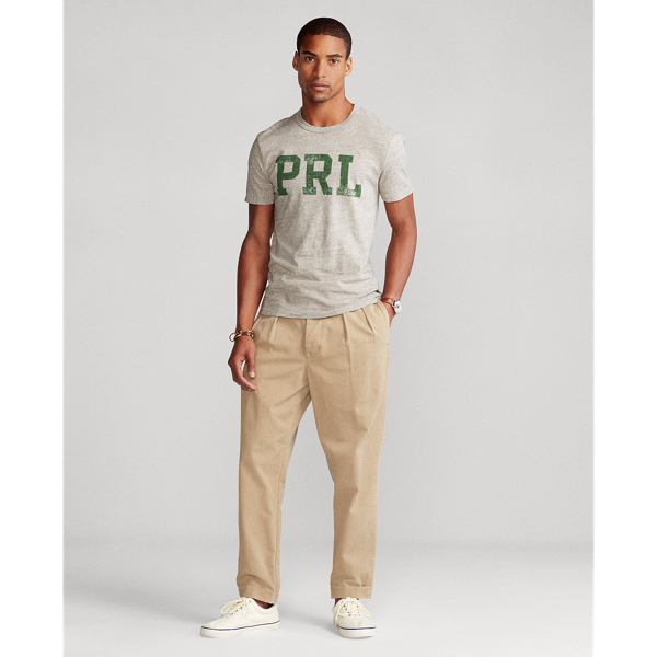 Dark Vintage Heather Custom Slim Fit PRL T-Shirt Polo Ralph Lauren 3