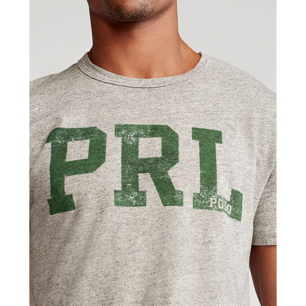 Dark Vintage Heather Custom Slim Fit PRL T-Shirt Polo Ralph Lauren 5