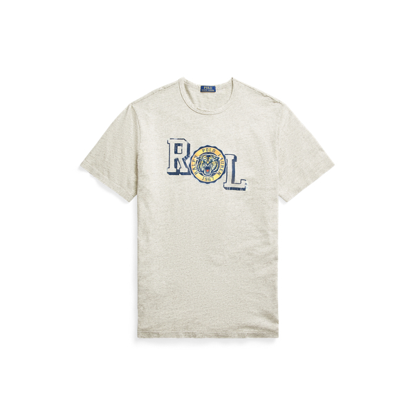 Jersey-T-Shirt mit Polo Tiger Big & Tall in 1