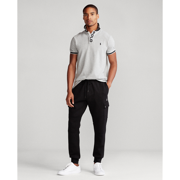 Andover Heather Custom Slim Fit Mesh Polo Polo Ralph Lauren 3
