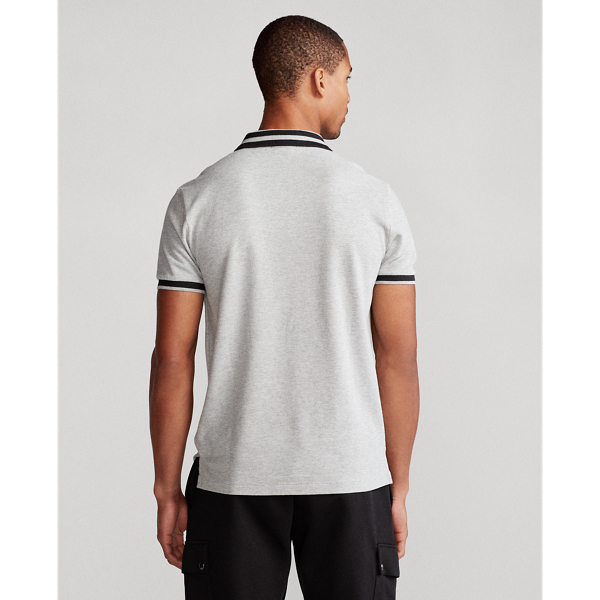 Andover Heather Custom Slim Fit Mesh Polo Polo Ralph Lauren 4