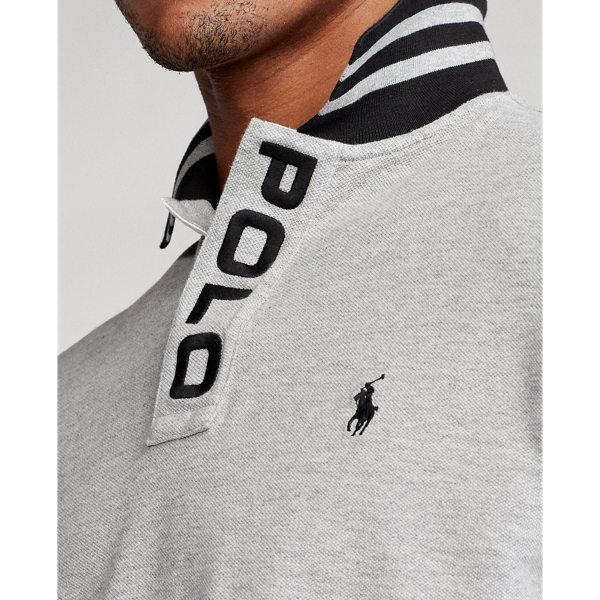 Andover Heather Custom Slim Fit Mesh Polo Polo Ralph Lauren 5