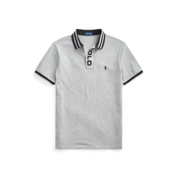 Custom Slim Fit Mesh Polo Polo Ralph Lauren 1