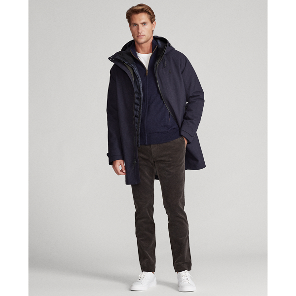 Collection Navy Water-Repellent Coat and Detachable Liner Polo Ralph Lauren 4