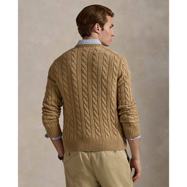 Cable-Knit Cotton Sweater | Ralph Lauren
