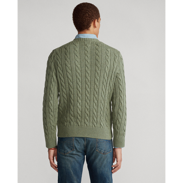 Lovette Heather Cable-Knit Cotton Jumper Polo Ralph Lauren 5