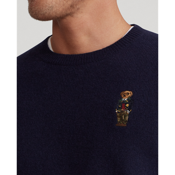 Hunter Navy Preppy Bear Jumper Polo Ralph Lauren 6