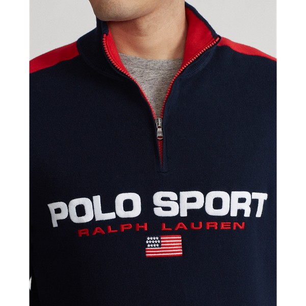 Navy/Red Polo Sport Cotton Jumper Polo Ralph Lauren 6