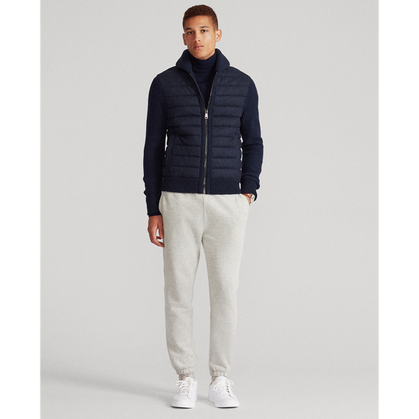 Navy Wool-Cashmere Full-Zip Jumper Polo Ralph Lauren 4