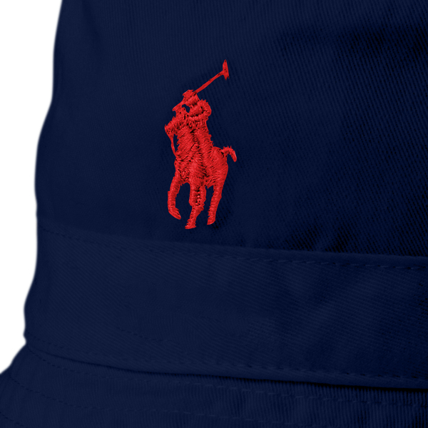 Navy blue polo hat with red horse best sale