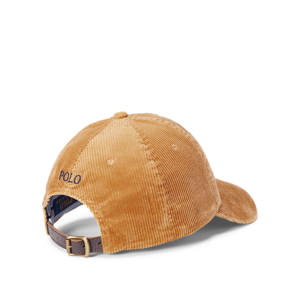 Berkshire Tan Corduroy Ball Cap Polo Ralph Lauren 2