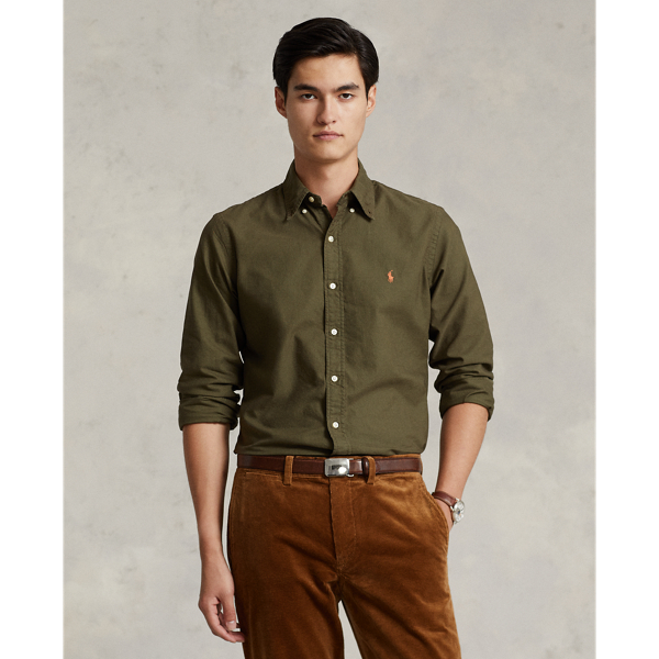 Ralph lauren garment dyed shirt hotsell