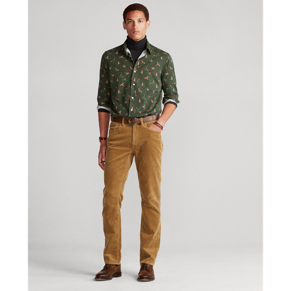 Hunter And Pheasant Slim Fit Pheasant Chino Shirt Polo Ralph Lauren 4