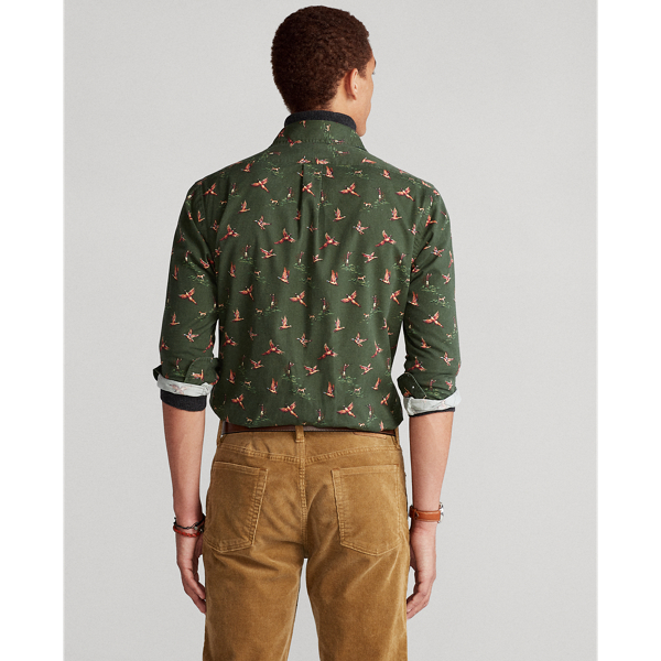 Hunter And Pheasant Slim Fit Pheasant Chino Shirt Polo Ralph Lauren 5