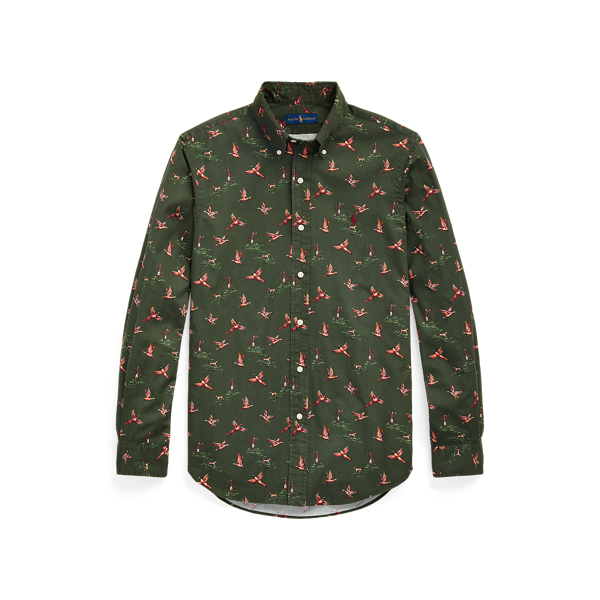 Hunter And Pheasant Slim Fit Pheasant Chino Shirt Polo Ralph Lauren 2