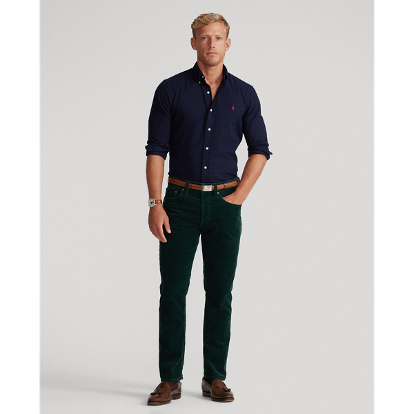 Cruise Navy Custom Fit Performance Flannel Polo Ralph Lauren 4
