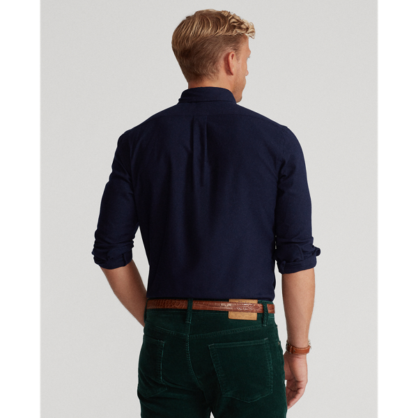 Cruise Navy Custom Fit Performance Flannel Polo Ralph Lauren 5