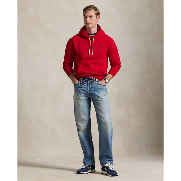RL 2000 Red The RL Fleece Hoodie Polo Ralph Lauren for fall 4