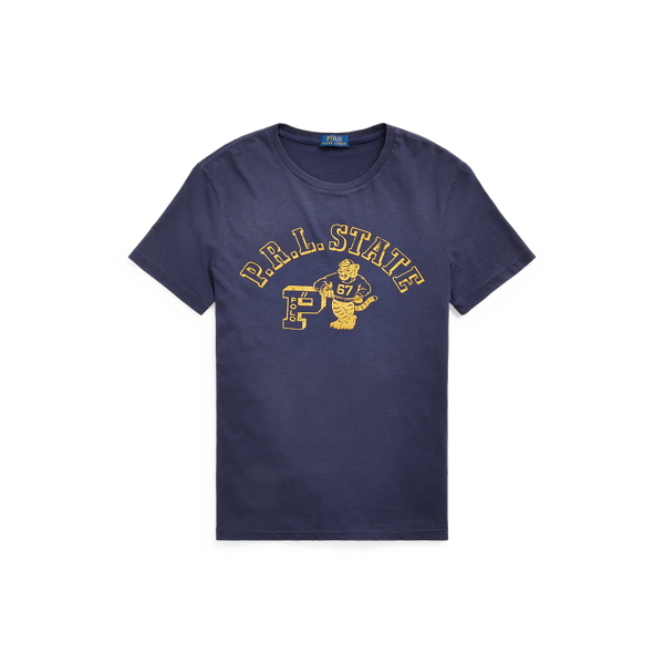 Cruise Navy Custom Slim PRL State T-Shirt Polo Ralph Lauren 2