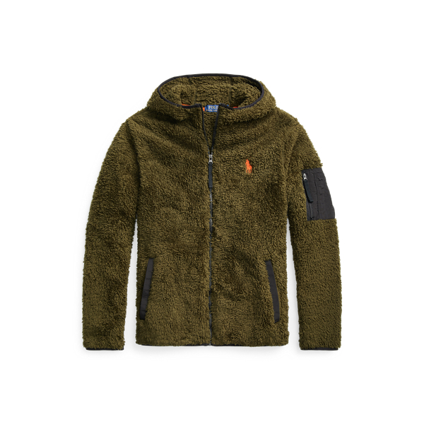 Fleece hoodie met volledige ritssluiting Polo Ralph Lauren in 1