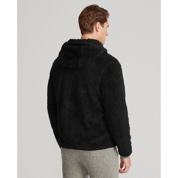 Black Fleece Full-Zip Hoodie Polo Ralph Lauren 5