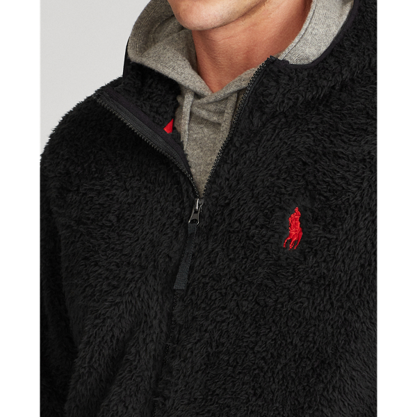 Black Fleece Full-Zip Hoodie Polo Ralph Lauren 6