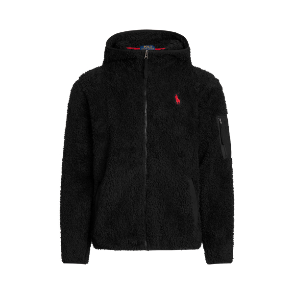Black Fleece Full-Zip Hoodie Polo Ralph Lauren 2