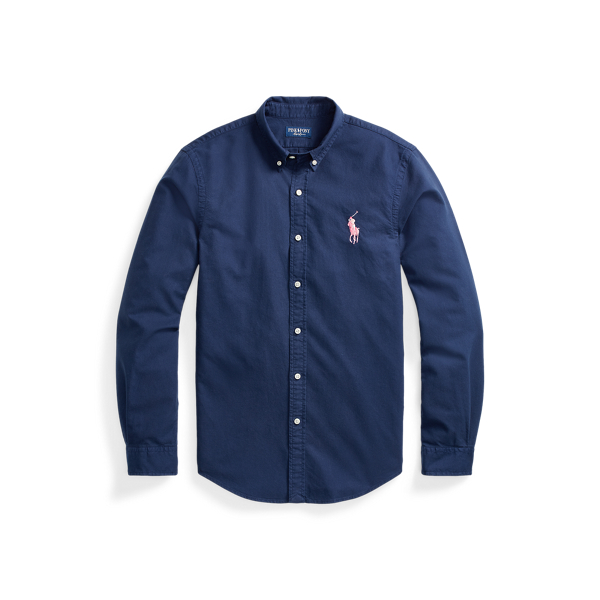 Slim-Fit Oxfordhemd mit Pink Pony Pink Pony in 1