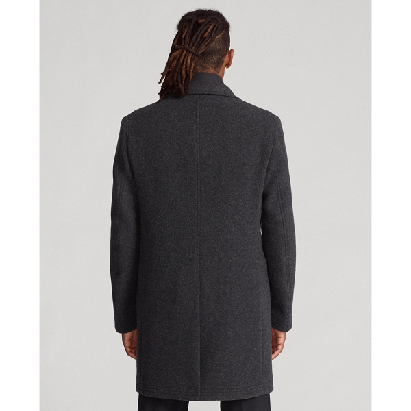 Polo Soft topcoat en gewatteerde gilet Polo Ralph Lauren in Charcoal 5