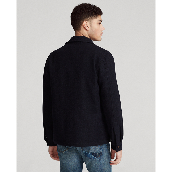 Navy Wool Utility Sport Coat Polo Ralph Lauren 5